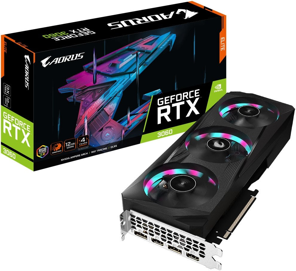 Aorus Rtx 3060 12G Elite – product image