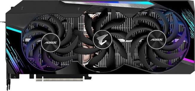 Aorus RTX 3080 10G Master – product view 3