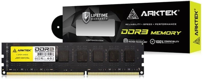 Arktek 8GB 1600MHz DDR3