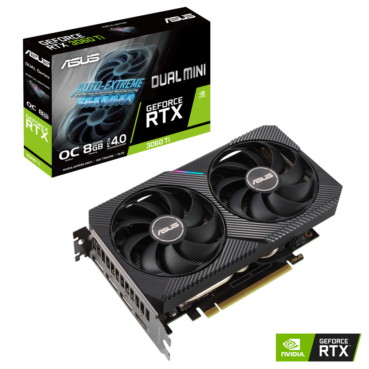 Asus RTX 3060TI 8G Dual Mini OC