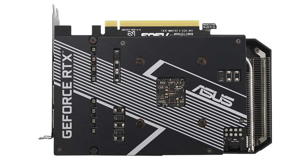 Asus RTX 3060TI 8G Dual Mini OC – product view 3