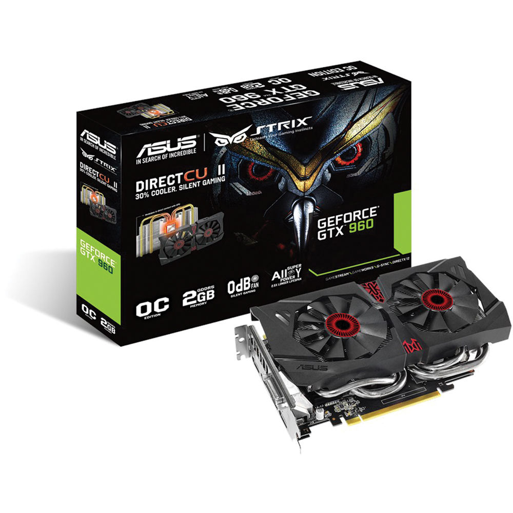 Asus GTX 960 2G Strix – product image