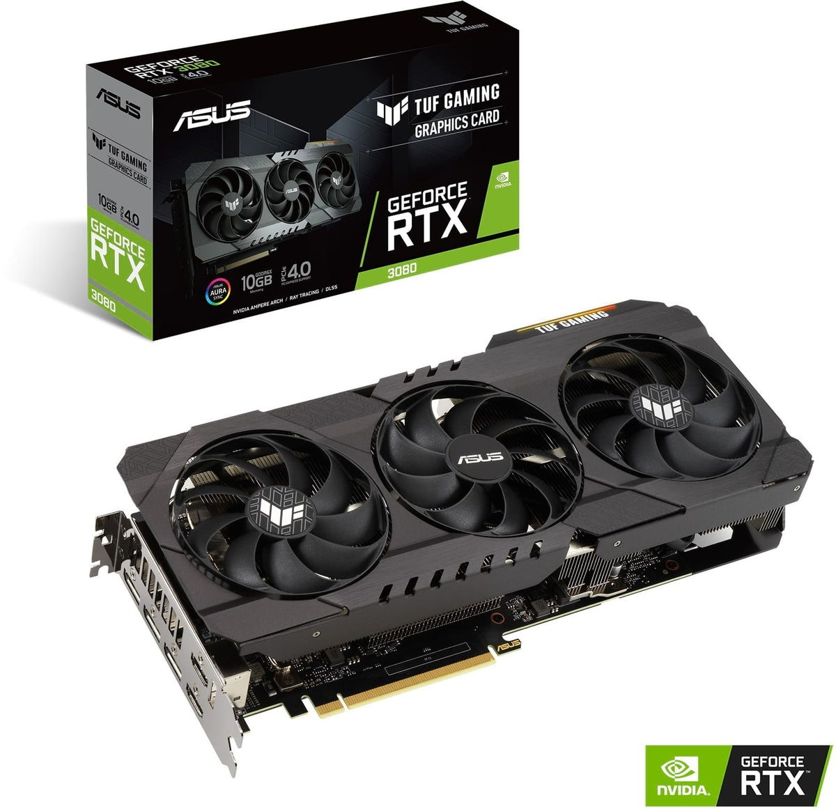 Asus RTX 3080 10G TUF OC – product image