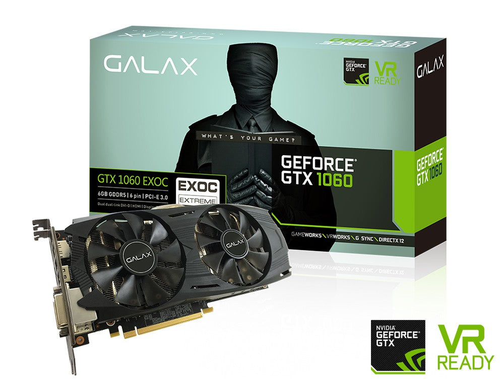 Galax Gtx 1060 6G Exoc
