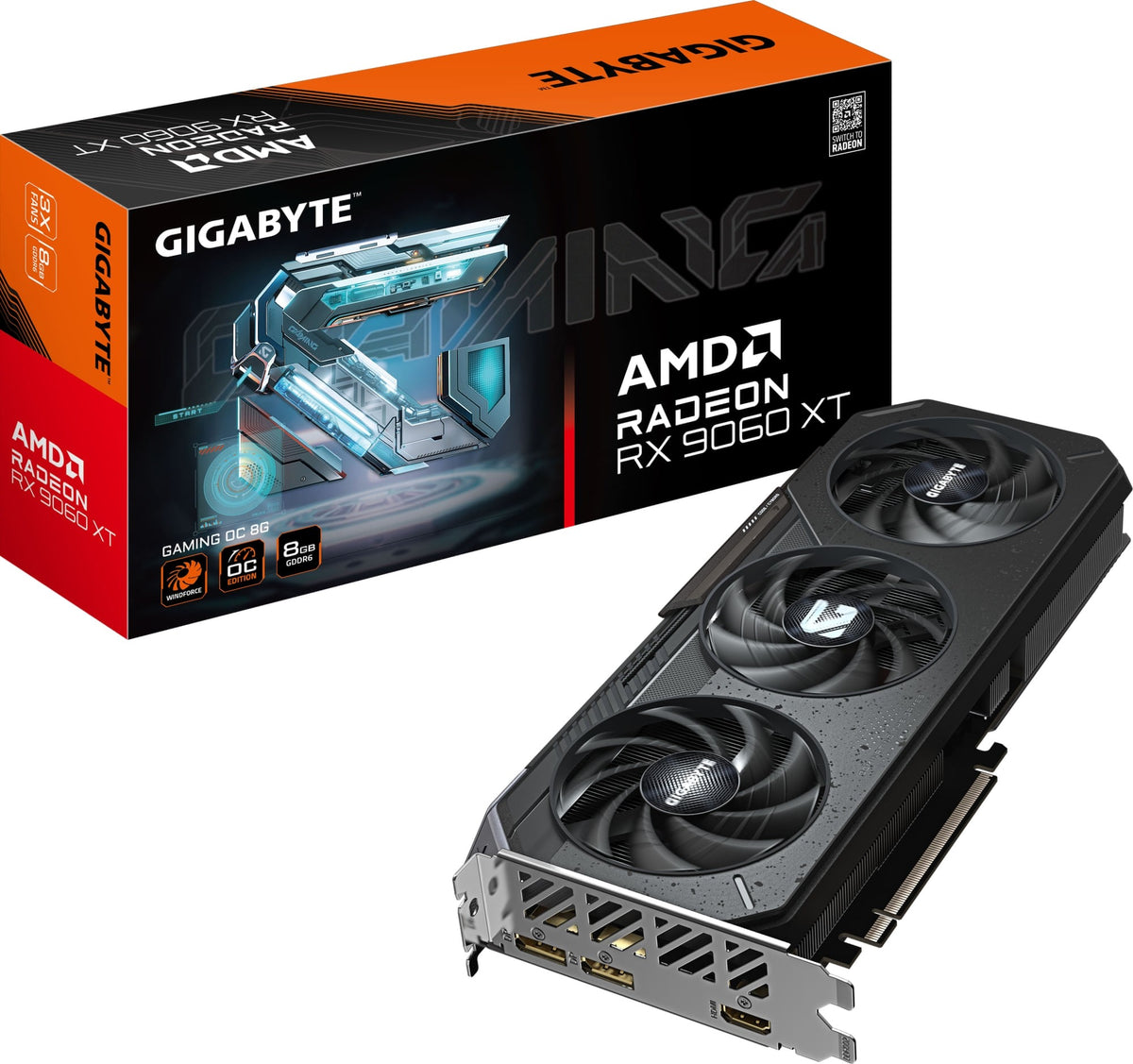Gigabyte RX 9060XT 8G Gaming OC
