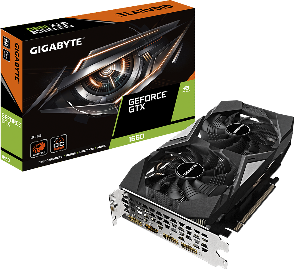 Gigabyte Gtx 1660 6G OC – product image