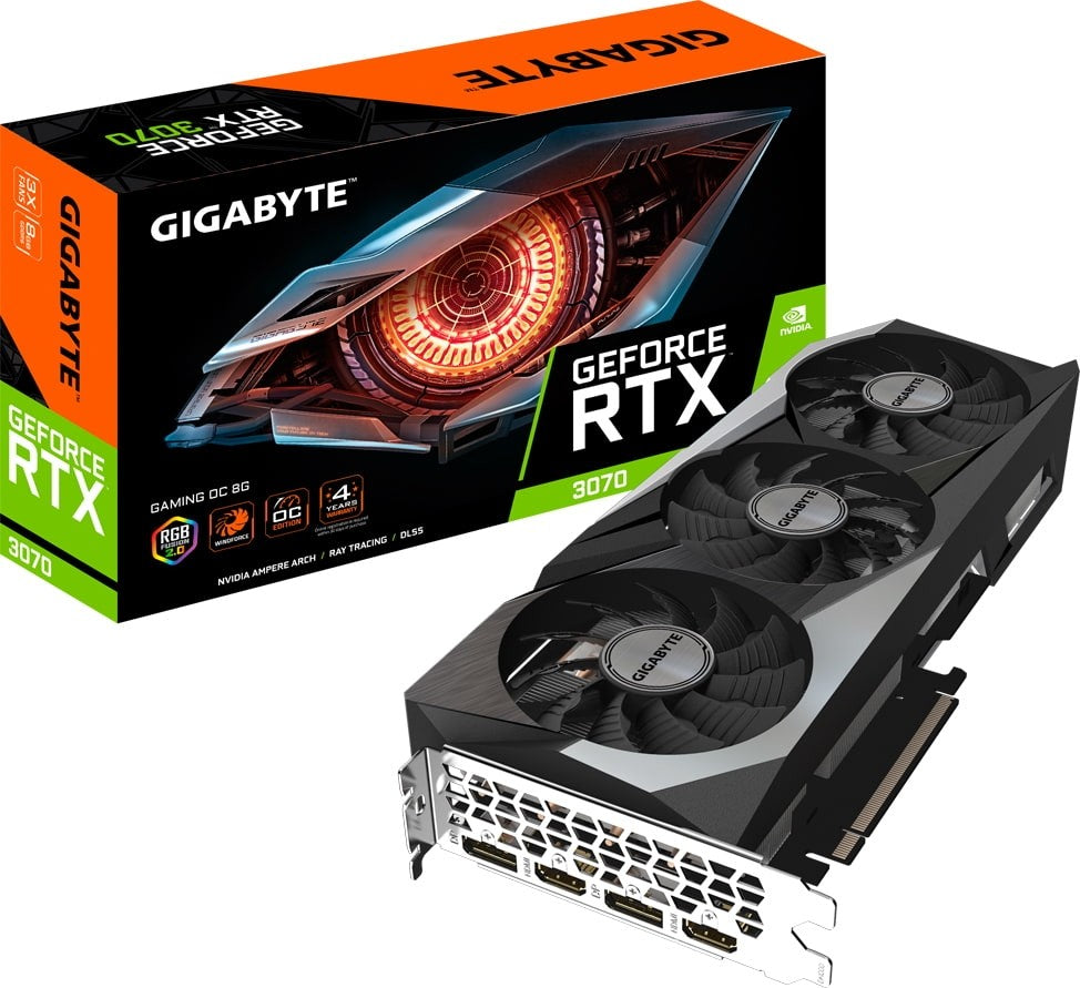 Gigabyte Rtx 3070 8G Gaming OC