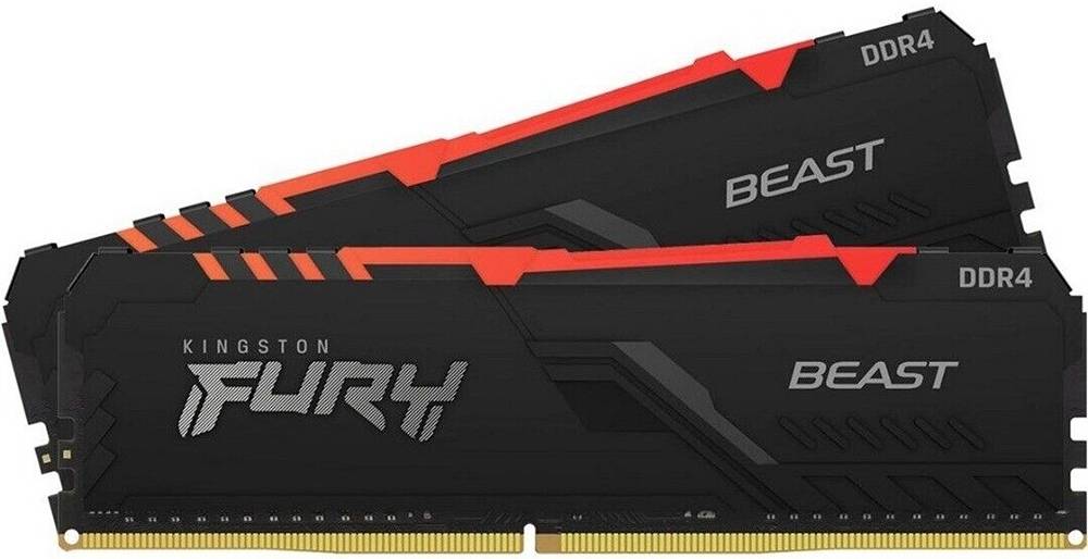 Kingston 16GB Fury Beast RGB 3600Mhz DDR4 – product view 3