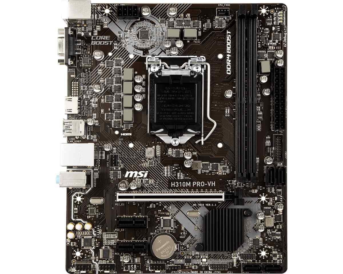 MSI H310m Pro-VH Plus