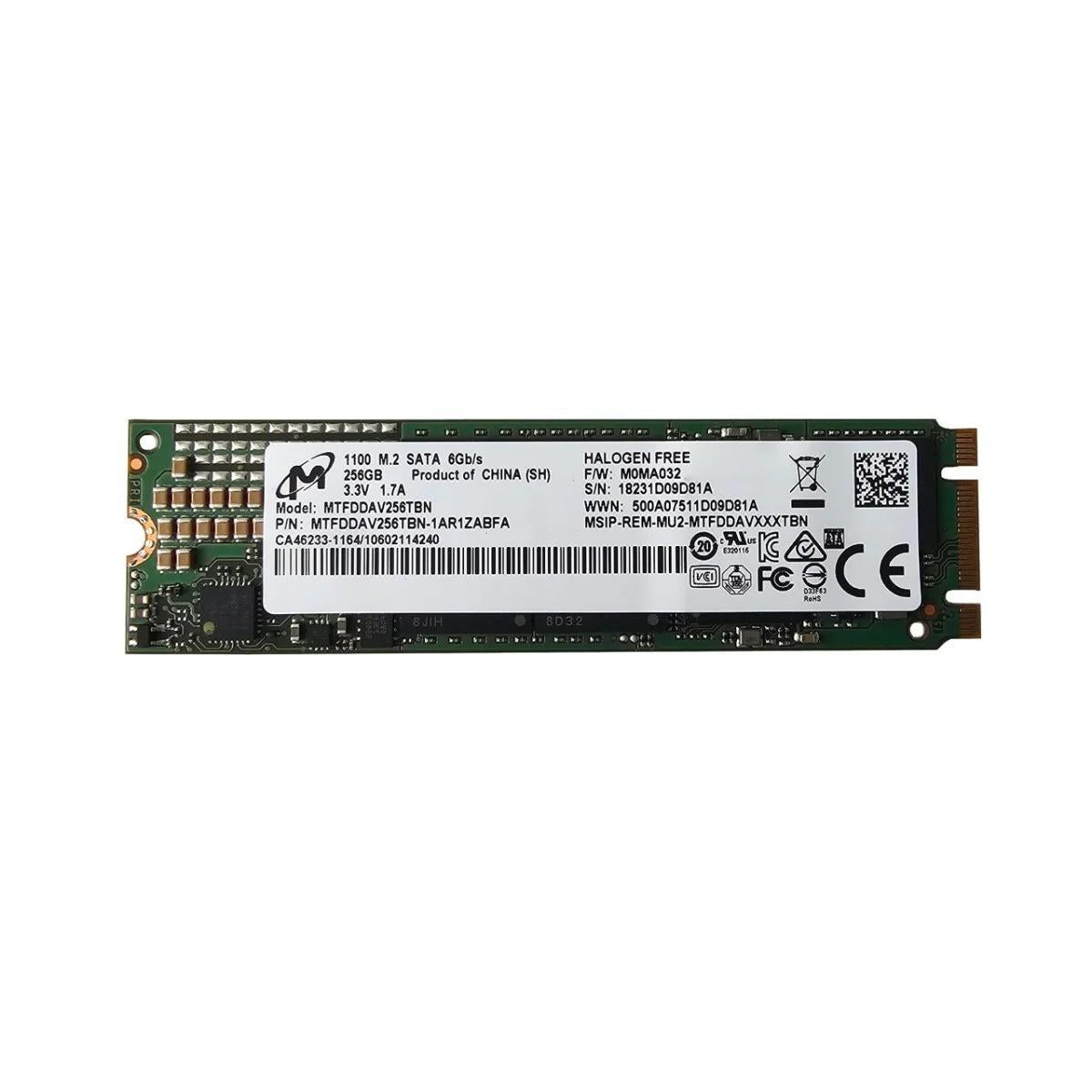Micron 256GB NVMe SSD