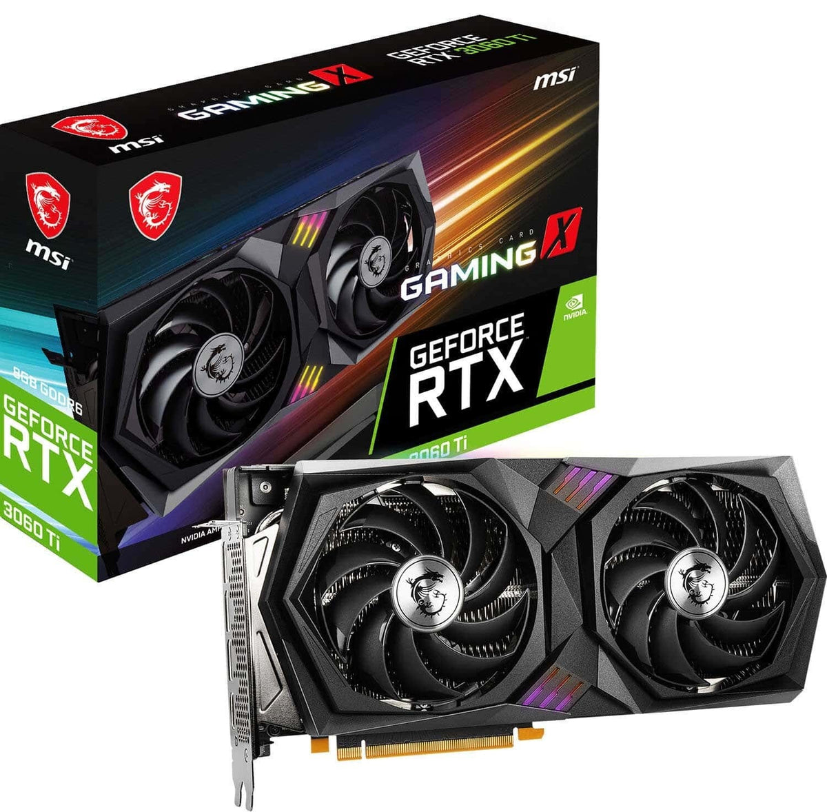 Msi Rtx 3060TI 8G Gaming X
