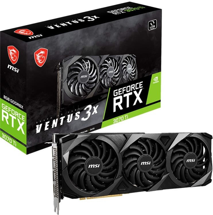 Msi RTX 3070TI 8G Ventus
