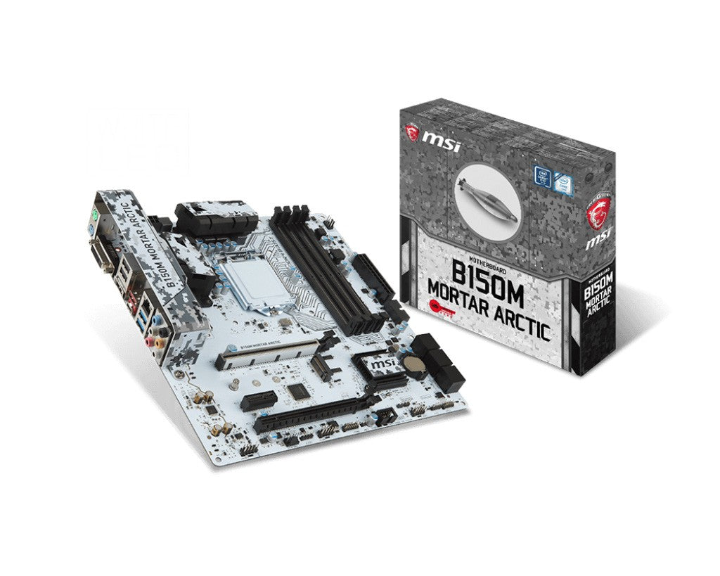 MSI B150m Mortar Artic