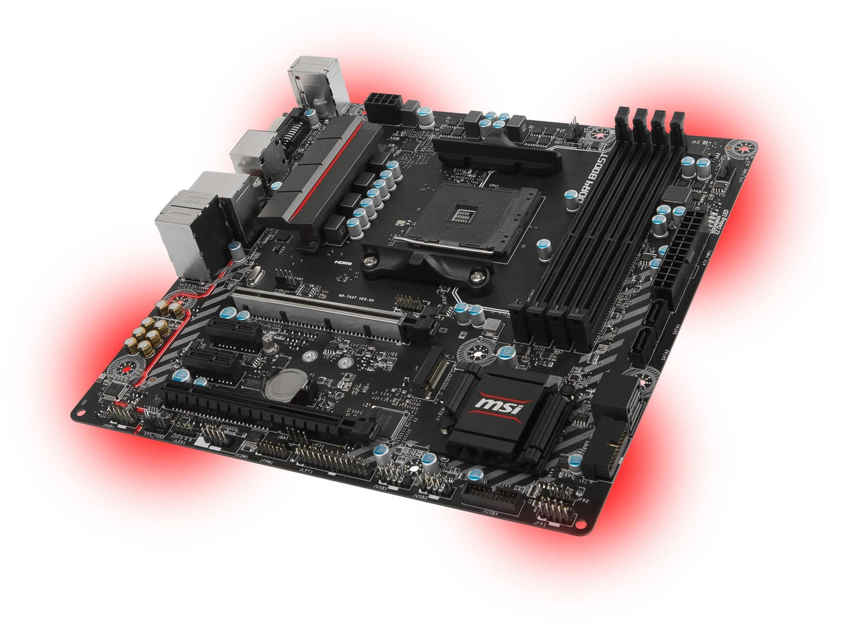 MSI B350M Mortar – product view 3