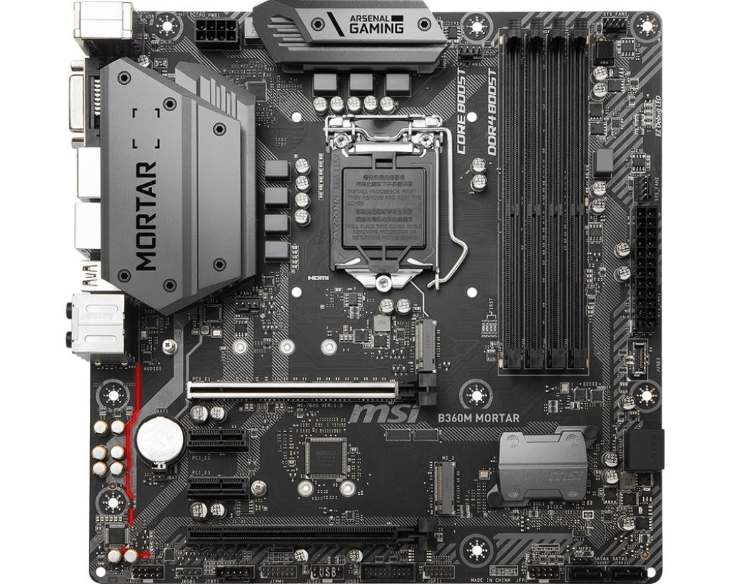 MSI B360m Mortar