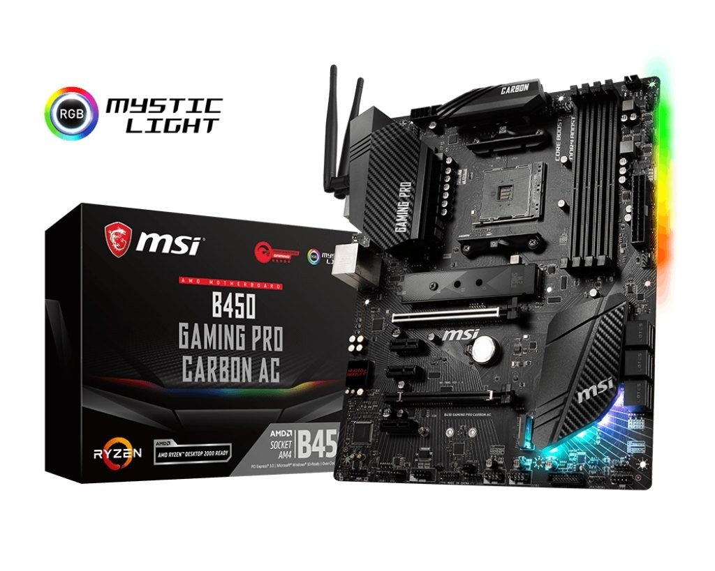 MSI B450 Gaming Pro Carbon AC Wifi – product image