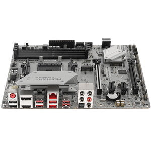 Msi B450m Mortar Titanium – product view 2