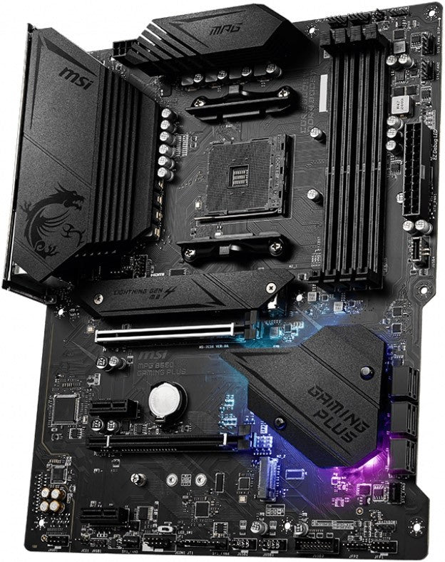Msi B550 MPG Gaming Plus – product view 3