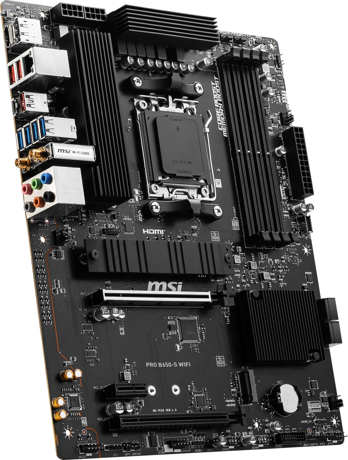 MSI PRO B650-S WIFI AM5 DDR5 Motherboard