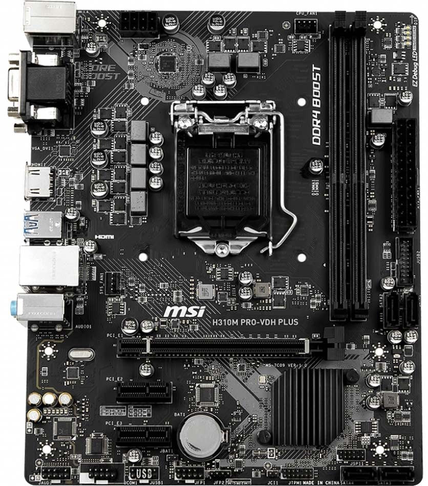 MSI H310m Pro-VDH Plus