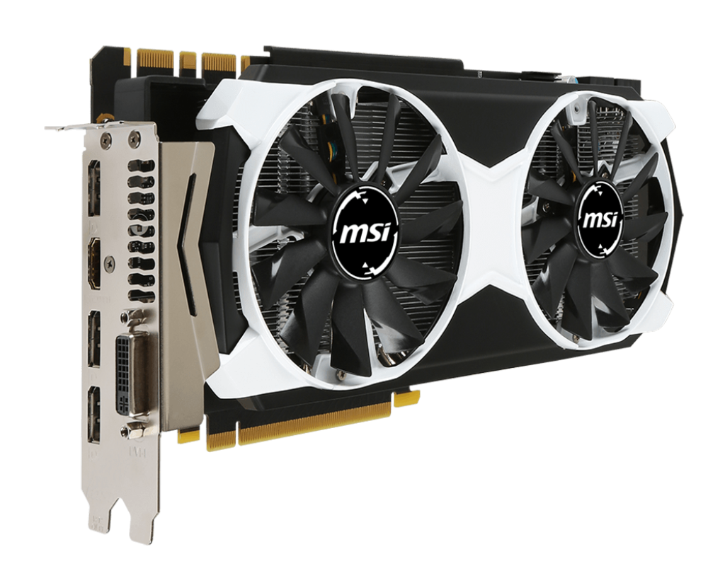 MSI GTX 980 4G Armor – product view 3