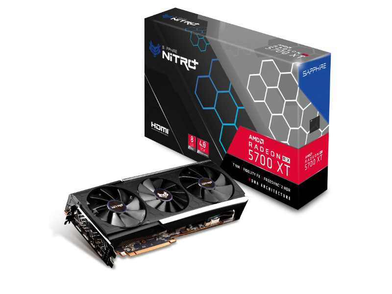 Sapphire RX 5700XT 8G Nitro+ – product image