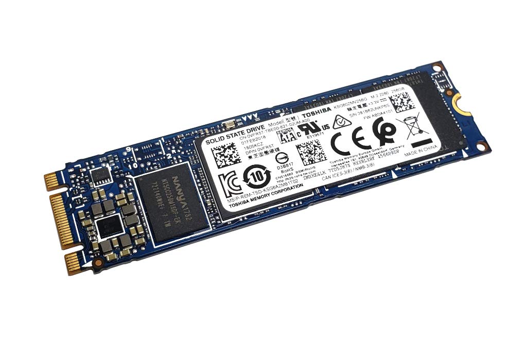 Toshiba 256GB NVMe SSD