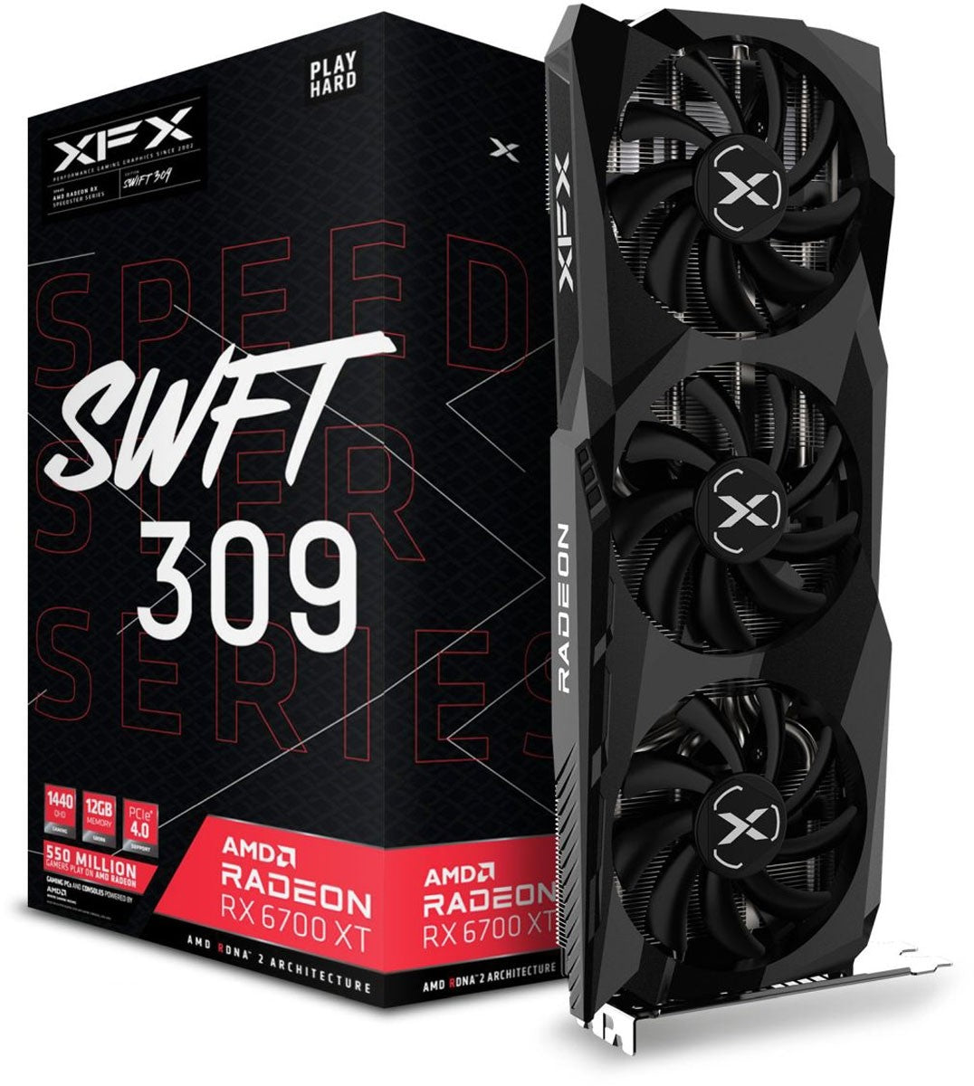 XFX RX 6700XT 12G Speedster SWFT 309
