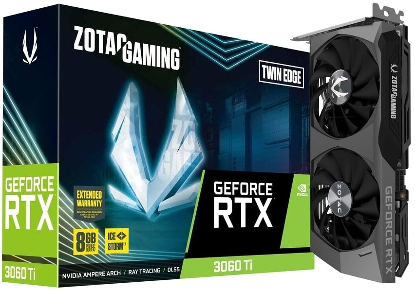Zotac Rtx 3060TI 8G Twin Edge OC
