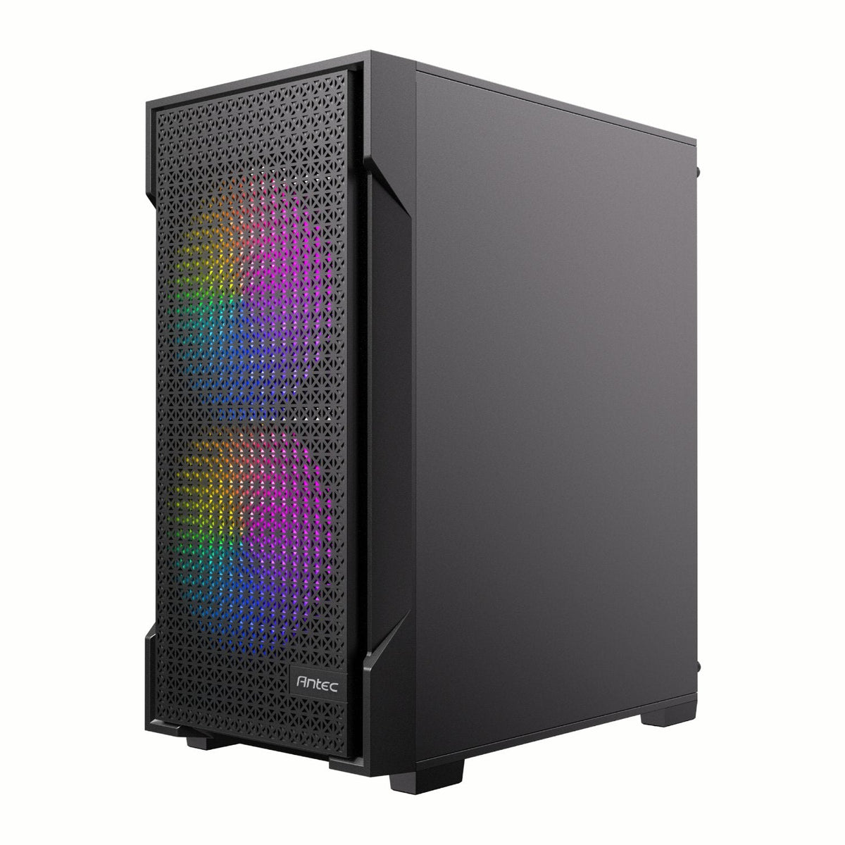 Antec VX100M ARGB black Micro-ATX mini tower case
