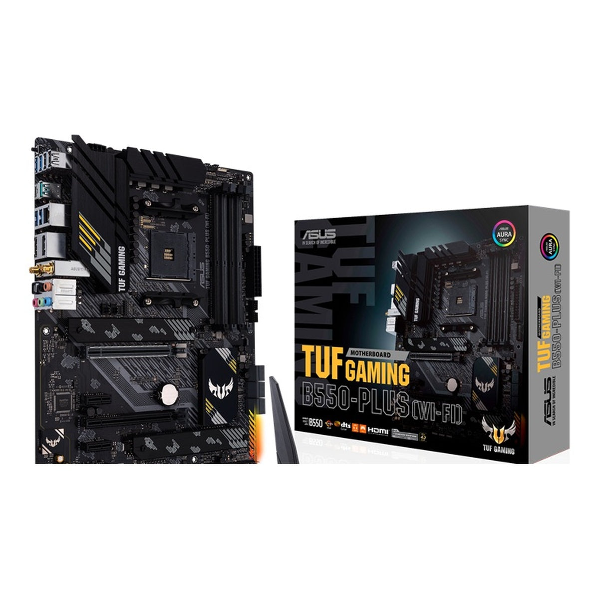 ASUS TUF Gaming B550-PLUS (WI-FI) AM4 ATX Motherboard – product image