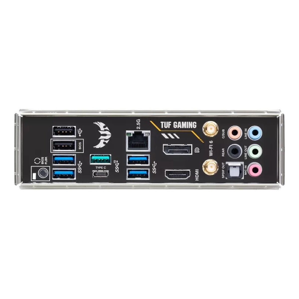 Rear I/O ports