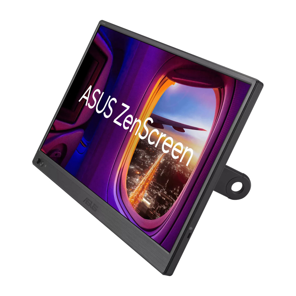 ASUS ZenScreen MB169CK portable monitor angled view