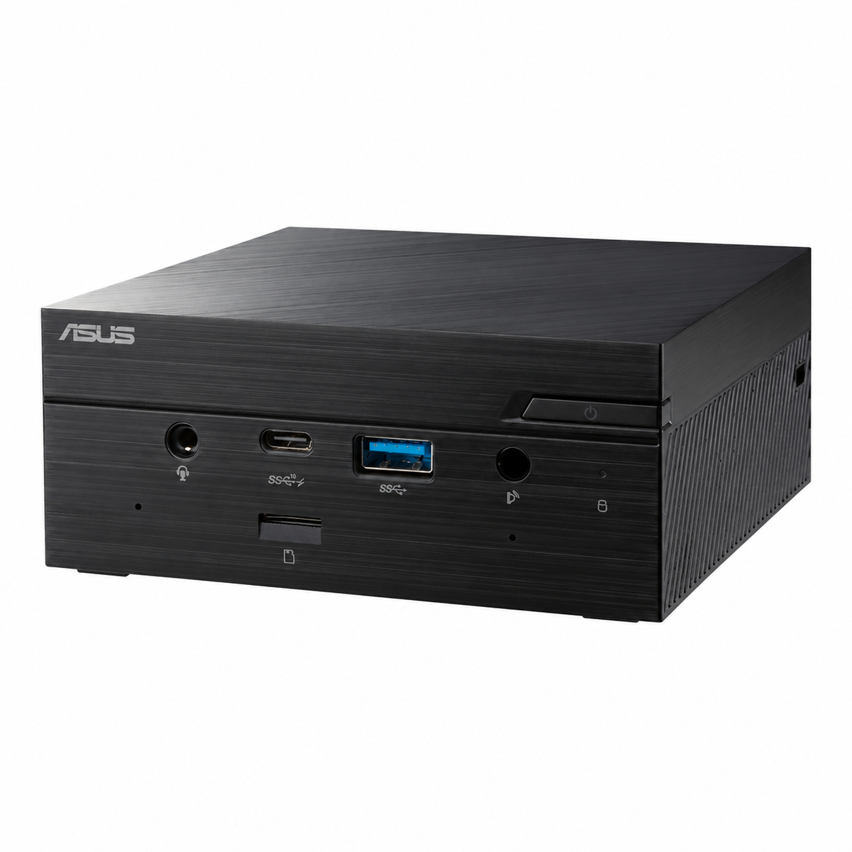 ASUS PN62S mini PC front view – illustration
