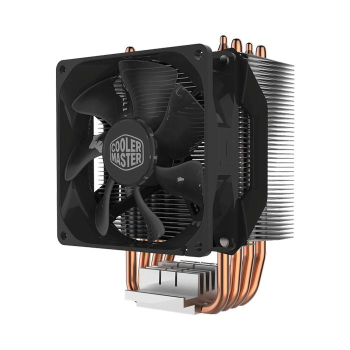 Cooler Master Hyper H412R 92mm CPU air cooler stock image