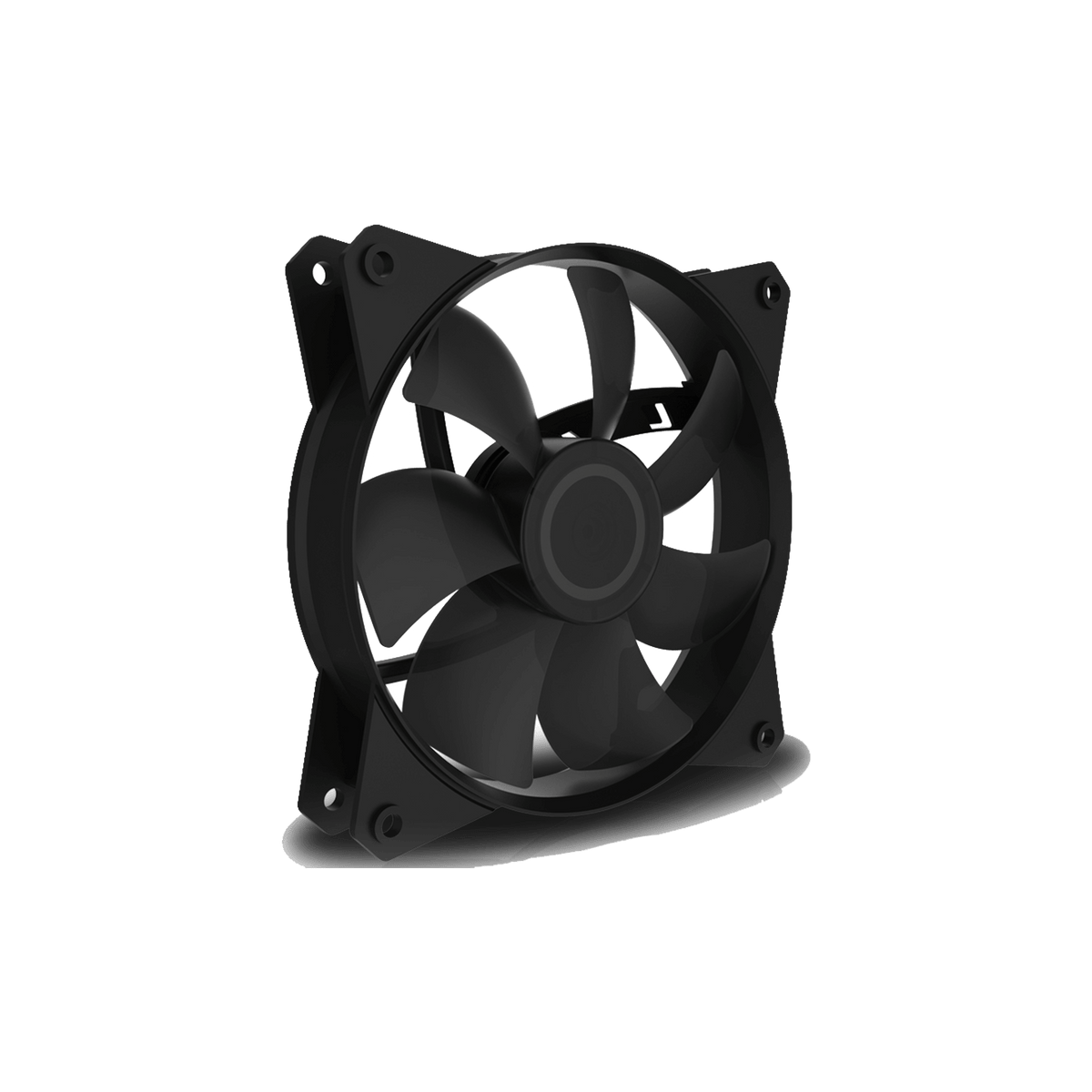 Cooler Master MF120L Non-LED 120mm case fan angle view
