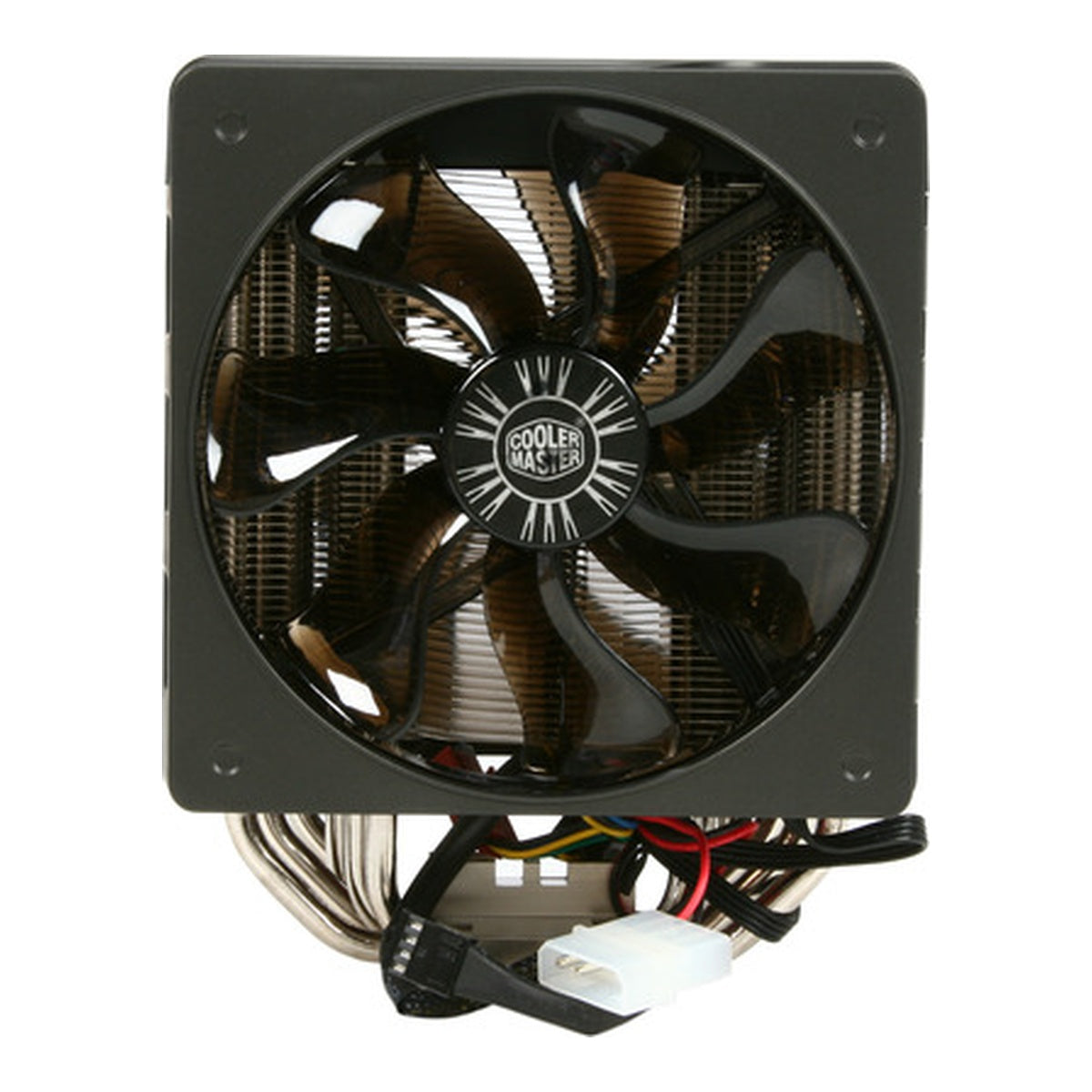 Cooler Master V6 GT dual 120mm CPU air cooler – front view