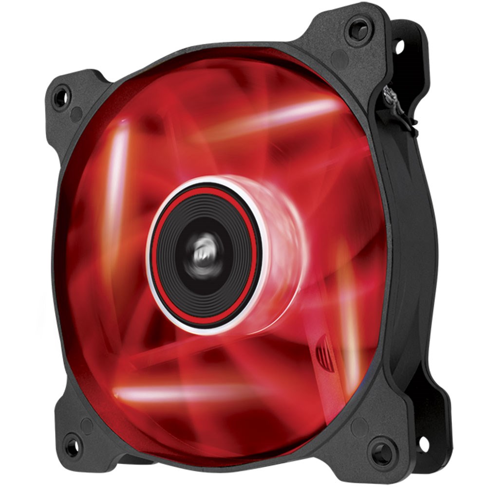 Corsair AF120 Red LED 120mm fan CO-9050015-RLED illuminated red