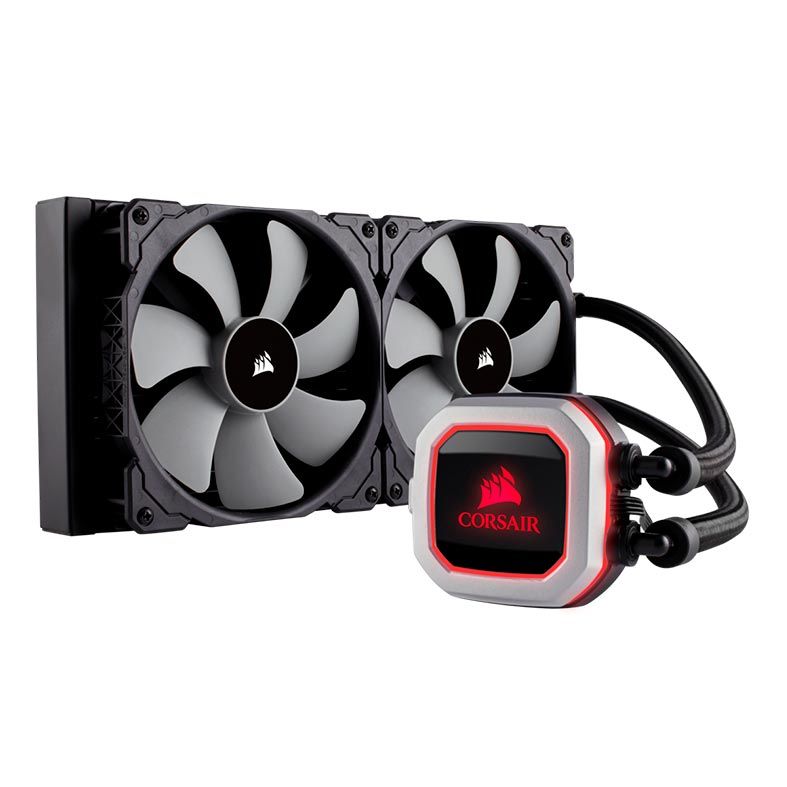Corsair Hydro Series H115i PRO RGB 280mm AIO with two ML140 fans
