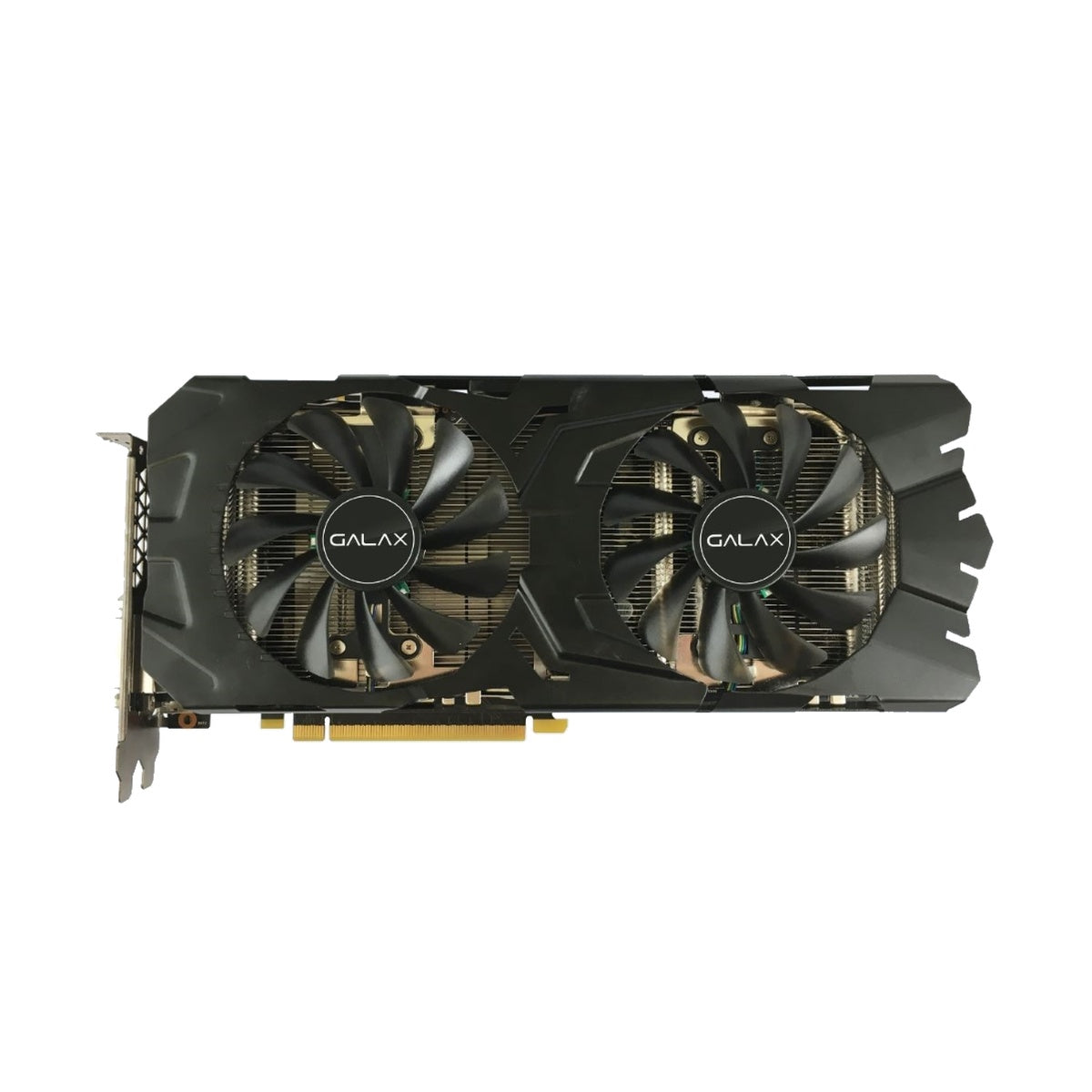 GALAX GTX 1080 EXOC front view, white background