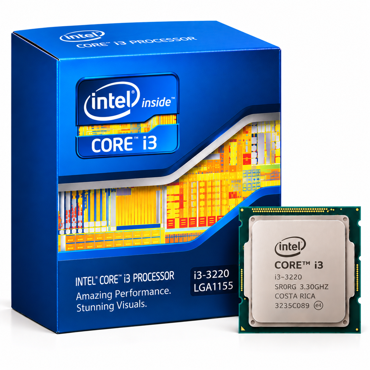 Intel Core i3-3220 Desktop Processor with box