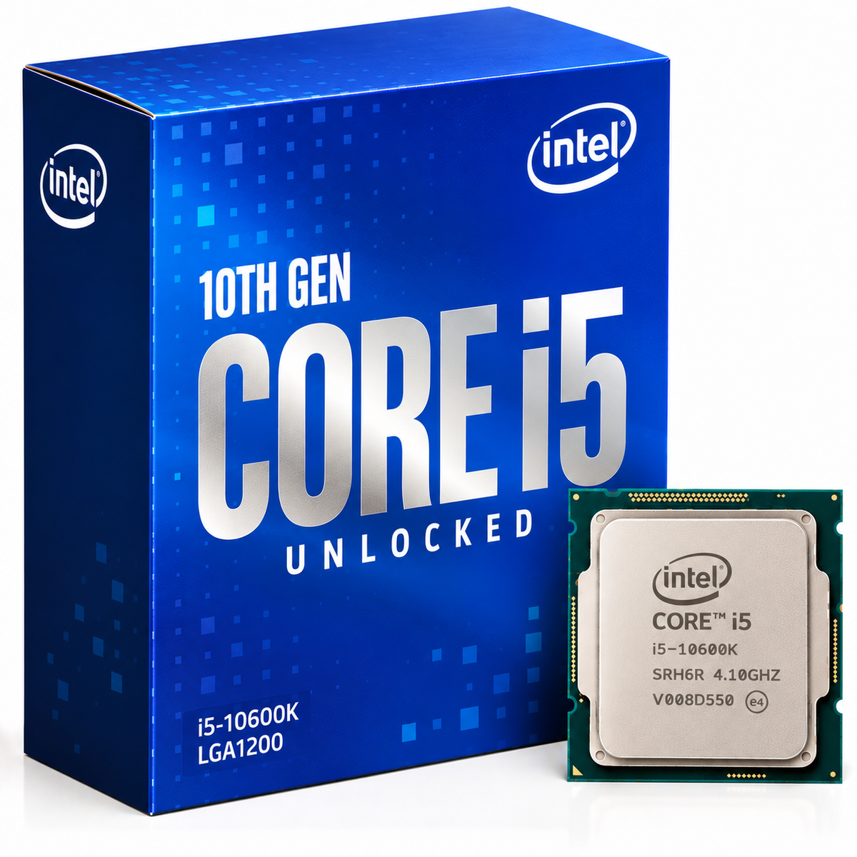 Intel Core i5-10600K Desktop Processor with box