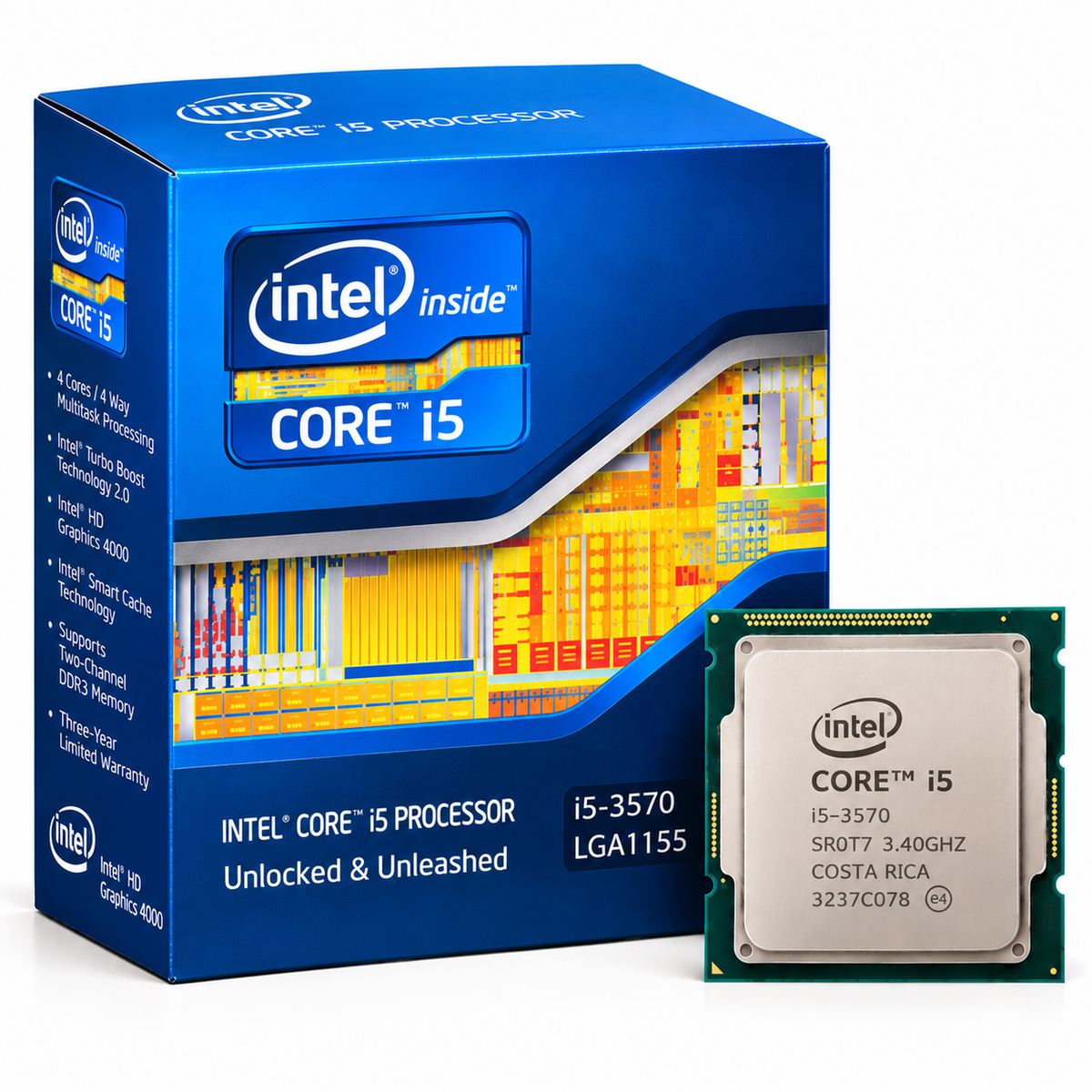 Intel Core i5-3570 Desktop Processor with box