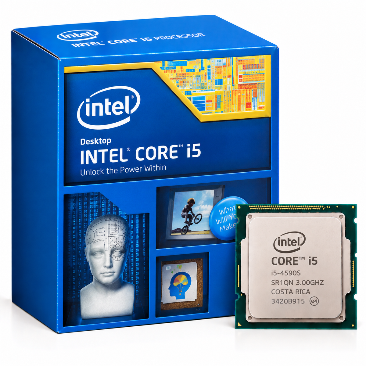 Intel Core i5-4590S Desktop Processor with box