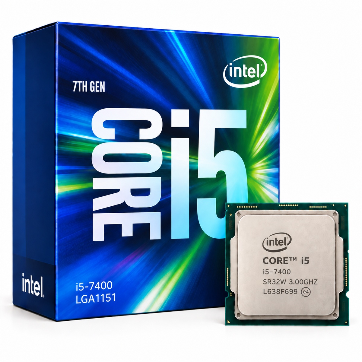 Intel Core i5-7400 Desktop Processor with box
