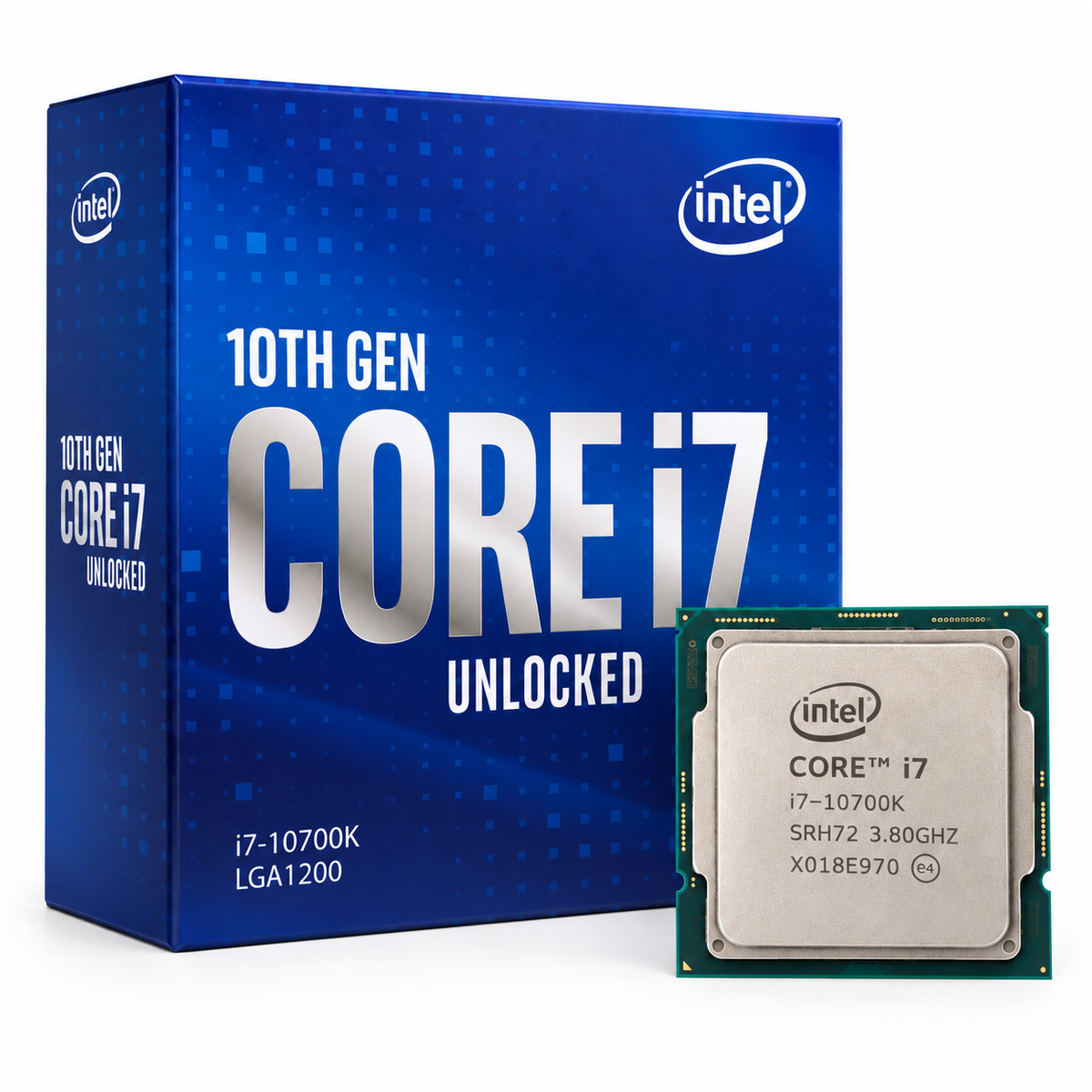 Intel Core i7-10700K processor with 10th Gen Intel Core i7 retail box