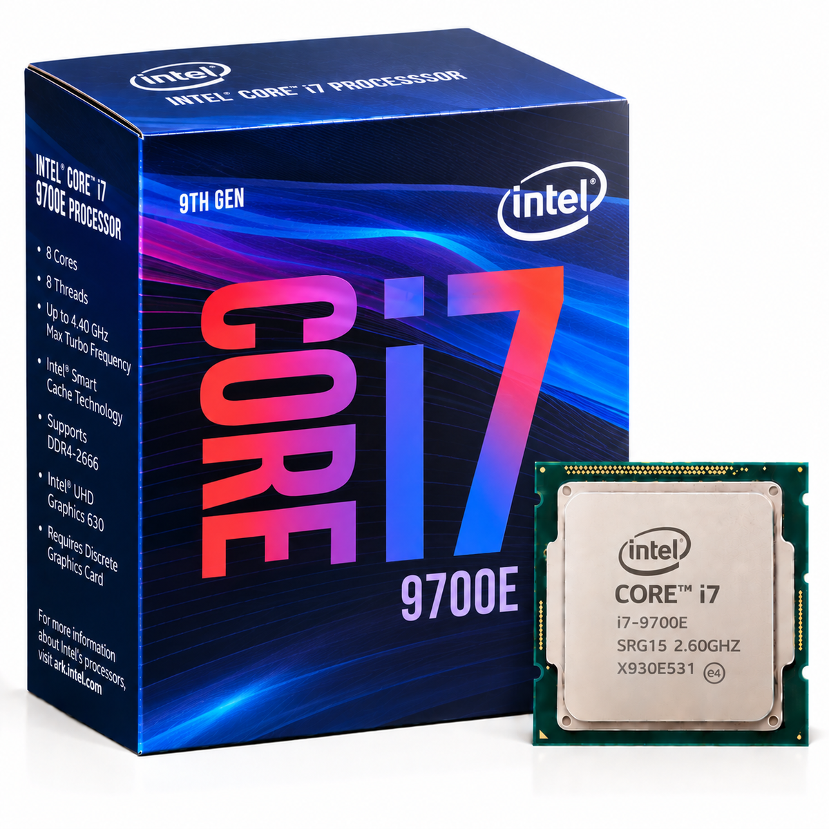 Intel Core i7-9700E Desktop Processor with box