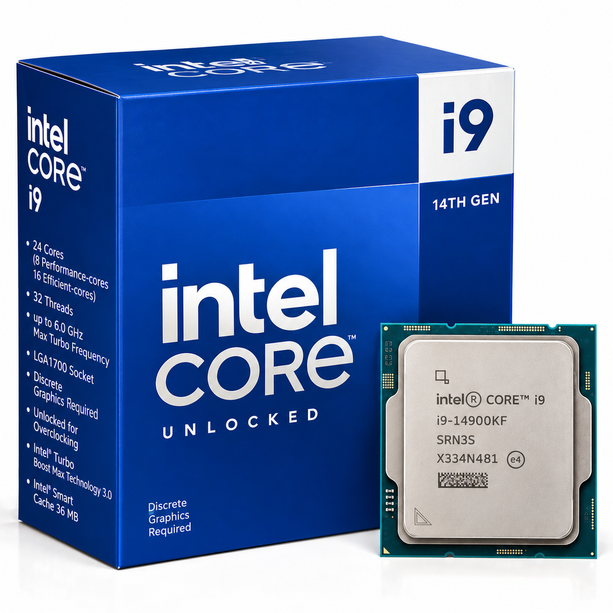Intel Core i9-14900KF Desktop Processor with box