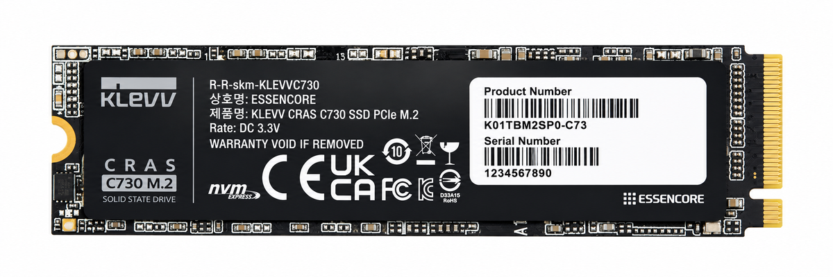 KLEVV CRAS C730 1TB M.2 NVMe SSD