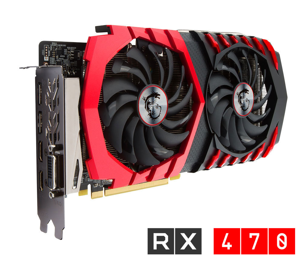 MSI RX470 8G Gaming X – product view 3